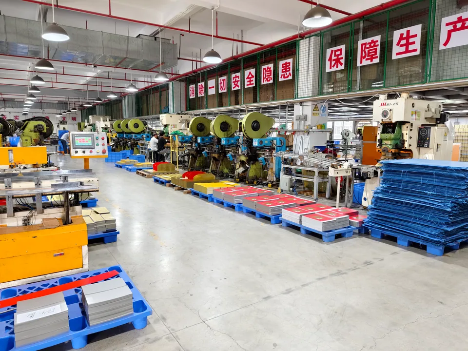 Stamping and forming equipment operating inside Ferostar's Huizhou production area